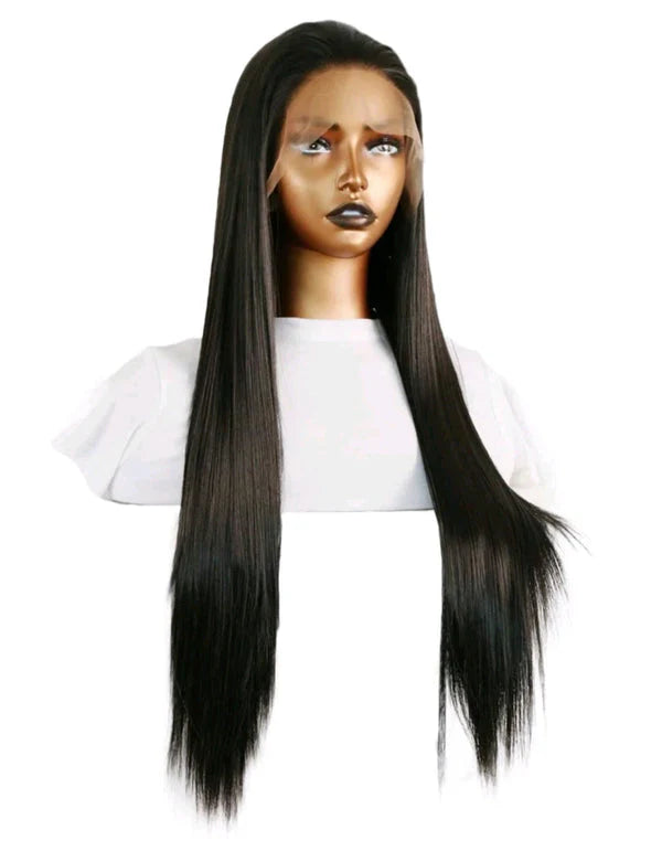 Lace Front Wig (human blend) 24 inch
