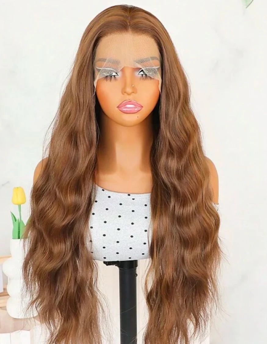 Bella Wig(human blend) 26 inch two toned color wig