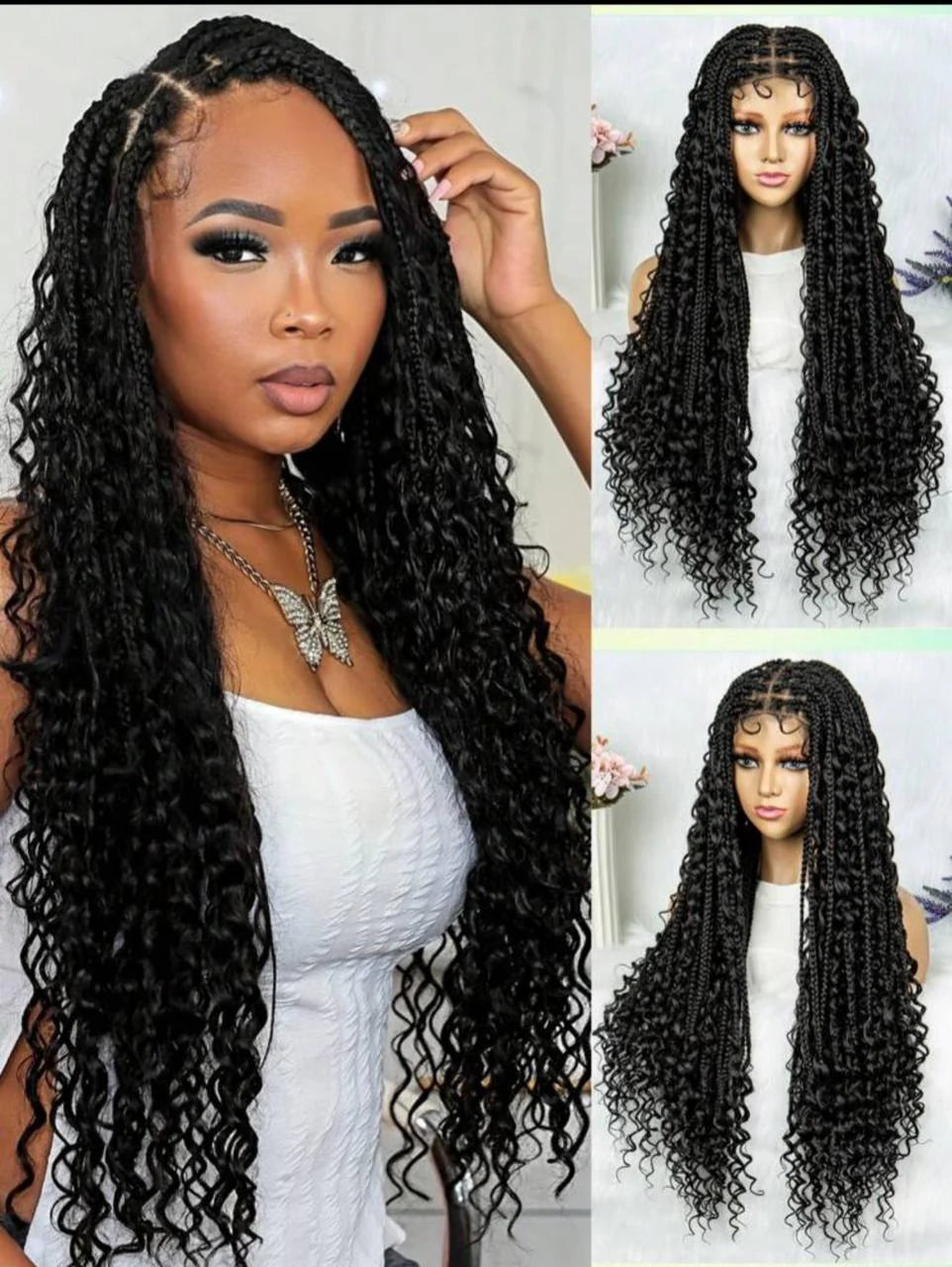 Goddess Braids Japan made natural fibers 30 inch