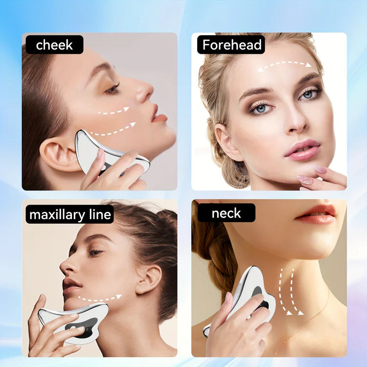 Gua Sha Facial Massage Device