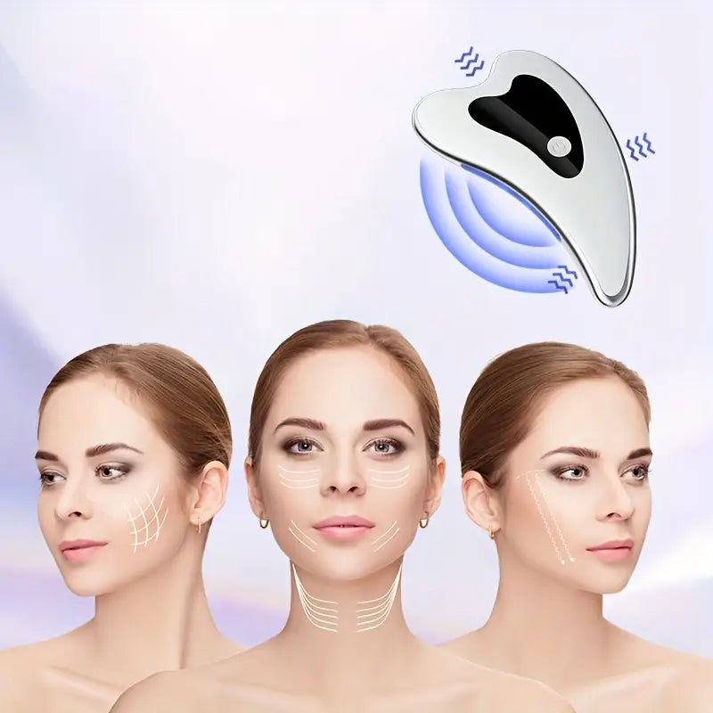 Gua Sha Facial Massage Device