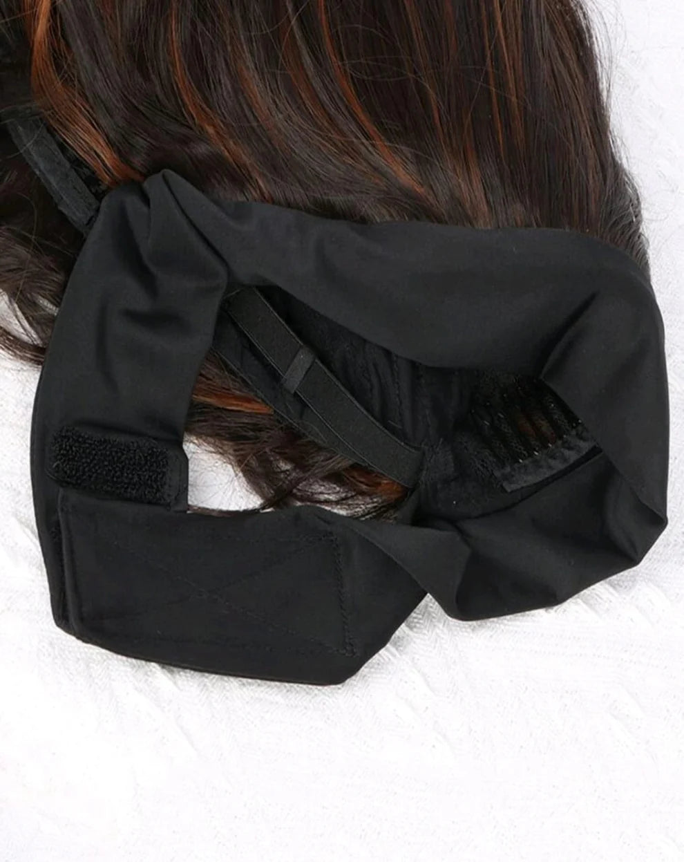 Ombré honey brown headband wig 30 inch + FREE Hair Wax Stick Set