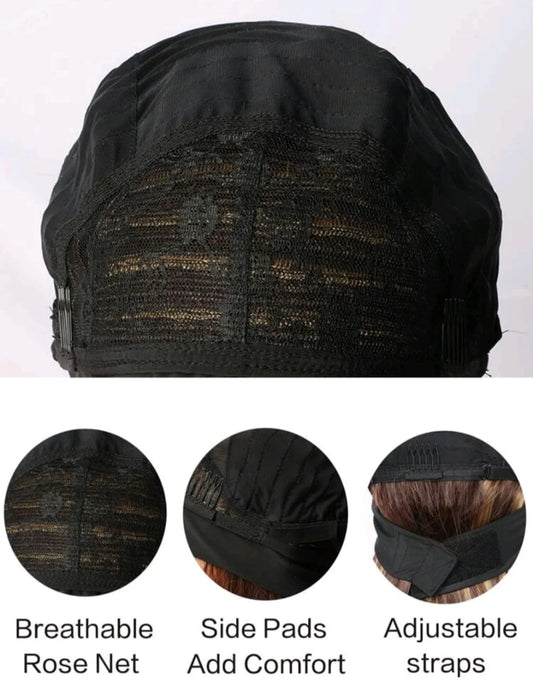 Ombré honey brown headband wig 30 inch + FREE Hair Wax Stick Set