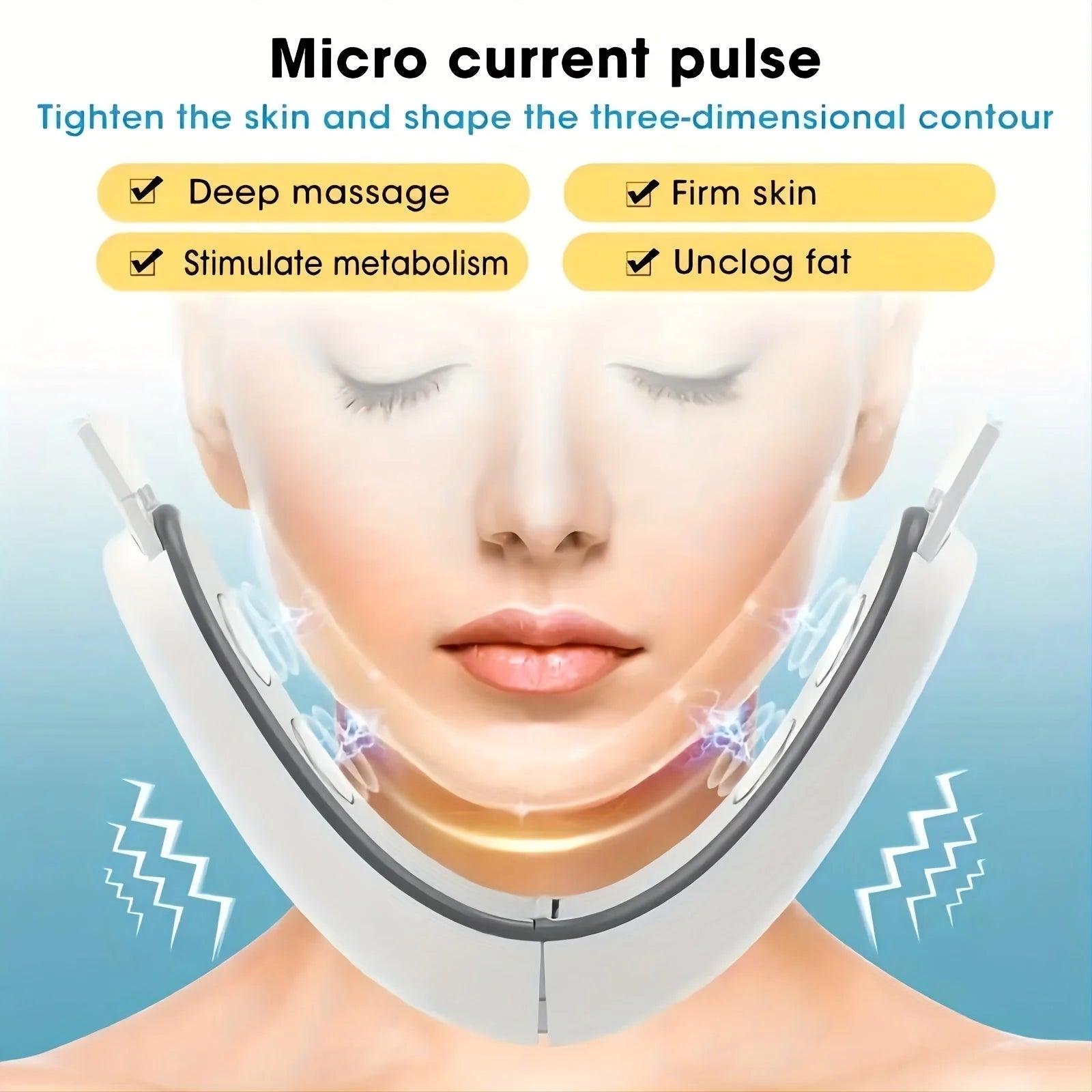 Teckwe V-Shape Facial Massager